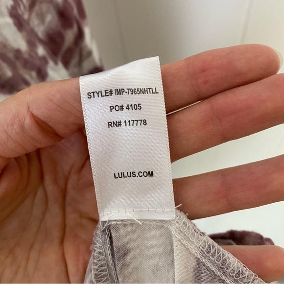 Lulus Yours Tule Mauve Tie Dye Maxi Dress Beachy Boho Sleeveless S/M Pockets - Picture 13 of 15